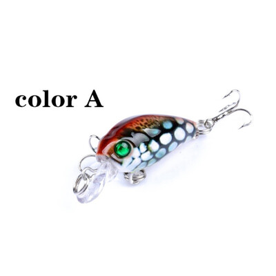 

1Pcs 4g 45cm Hard Fishing Lure 10 Hook Crank Bait Diving Depth 01-03m Lake River Fishing Wobblers Carp Fishing Baits
