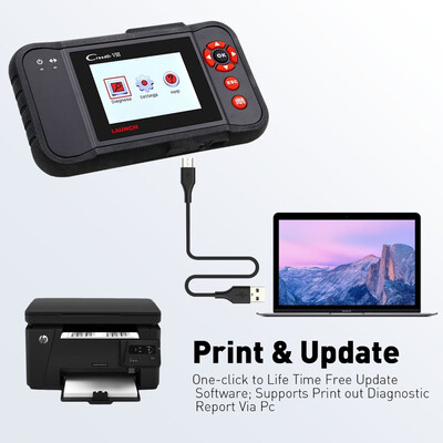 

LAUNCH X431 Creader VIII OBD2 Engine ABS Airbag SRS AT diagnostic tool OBDII EOBD Code Reader EPB Oil SAS reset PK crp129 crp123