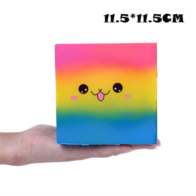 

Gotoamei Hot Emoticon Square Stress Reliever Scented Slow Rising Kids Toy Squeeze Toys