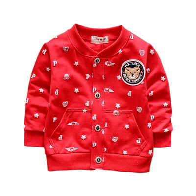 

Fashion Baby Boy Girl Outfits Cartoon Print Casual Sweatshirt Kids Coat Outfits Tops