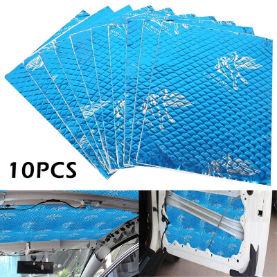 

10pcs Silent Coat 2mm Car Deadening Vibration Sound Proofing Damping Mat