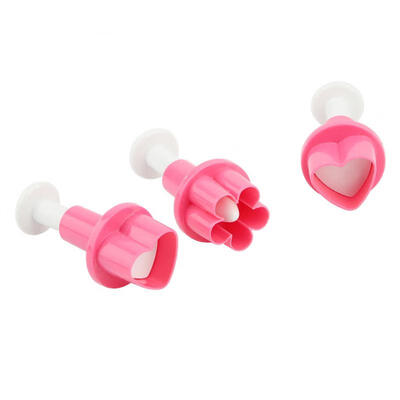 

Greensen 5Pcs Star Flower Round Heart Biscuit Cookies Cutters Molds Bakery Decorating Tool