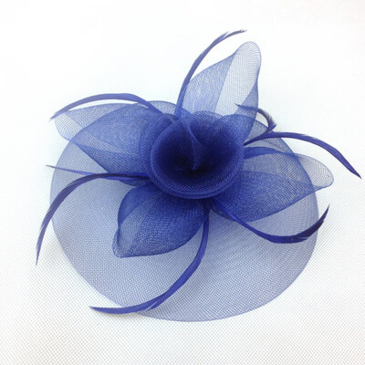 

New Hot Elegant Lady Women Fascinator Hat Clips Hairpins Hair Accessories Church Wedding Hair Decoration Accessories