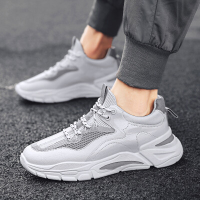 

Wild mesh casual shoes sports shoes thick mens increased running shoes small white shoes mens shoes