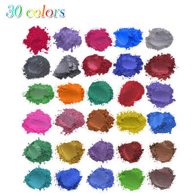 

Mica Powder Pigment Set For DIY Slime Soap Candle Making Pearl Color Dyes For Resin Bath Bomb Makeup And Nail Art