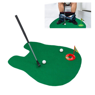 

MINI Toilet Golf Game Mini Golf Set Toilet Golf Set Novelty Game Hig Quality