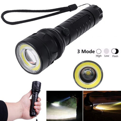 

Saidsome Elfeland 15000Lm T6 COB LED Flashlight Torch Light Super Bright & Charger SET flashlight lamp