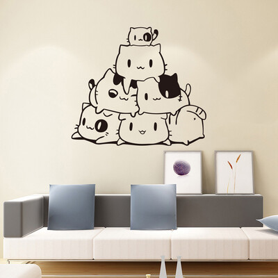 

〖Follure〗DIY Removable Cat Wall Stickers Home Decorative Decal Kids Nursery Baby Room