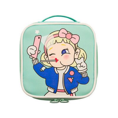 

2019 New Style Fashion Hot Toiletry Case Travel Cosmetic Print Zipper Makeup Wash Organize Storage Pouch Hanging Bag