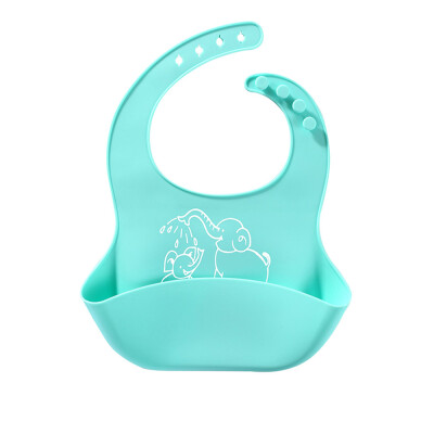 

〖Follure〗Waterproof Baby Silicone Bibs Feeding bib Kids Roll up Food Catcher Pocket