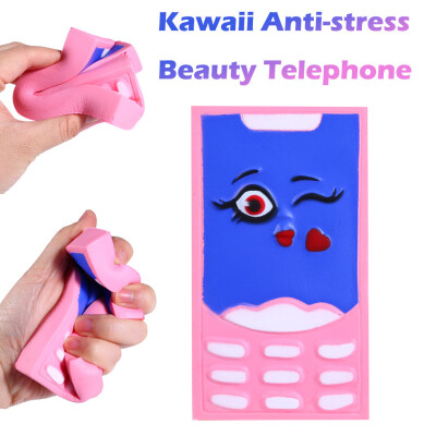 

Gotoamei Hot Soft Beauty Telephone Slow Rising Squeeze Relieve Stress Toy