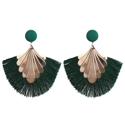 

Ladies Creative Fashion Fringed Earrings Retro Bohemia National Wind Wedding Earrings Mothers Day Gift