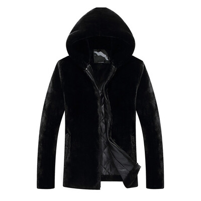 

Toponeto Fashion Mens Winter Warm Thick Overcoat Coat Jacket Faux Fur Outwear Cardigan