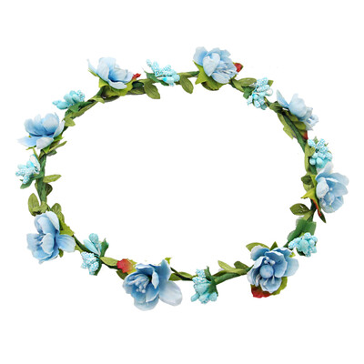 

Fashion Holiday Headwear With Leaf Plum Wreath Bride Bridesmaid Wedding Wreath Wedding Flower