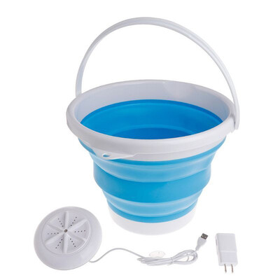 

〖Follure〗Ultrasonic Washing Machine Portable Turbine Washer USB Laundry Cleaner Travel