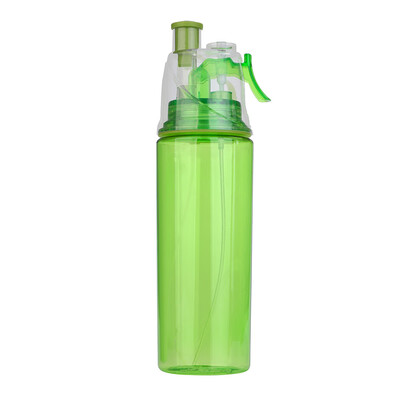 

Siaonvr 600ML Sport Cycling Mist Spray Water Gym Beach Bottle Leak-proof Drinking Cup