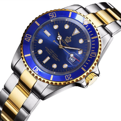 

Men Fashion Luxury Business Casual Wrist Watch Male Stainless Steel Band Sport Quartz Watch