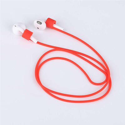 

Silicone Anti-Lost Strap Cable Neck Rope For Airpods Bluetooth Wireless Earphone