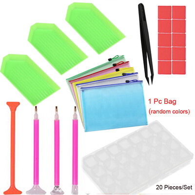 

Siaonvr 20 Pieces Diamond Painting Tools 5D DIY Diamond Painting Accessories Diamond Cro