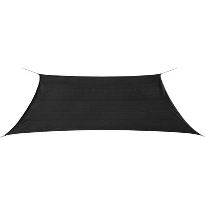 

Sunshade Sail HDPE Rectangular 66x131 Anthracite