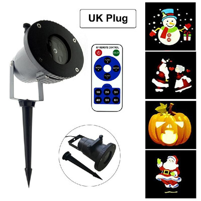 

Landscaping Light Garden Pathway Projector Lights Outdoor Christmas Spotlights with Spike Stand