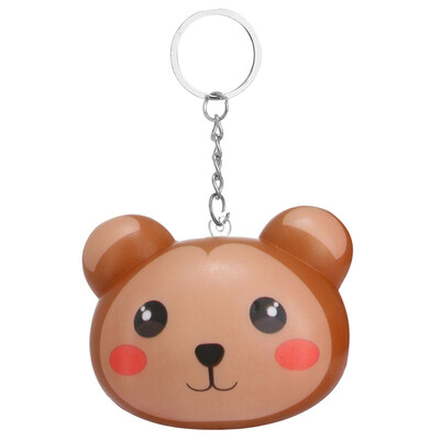 

Gotoamei Squishies Kawaii Cartoon Animal Slow Rising Cream Scented Keychain Stress Relief