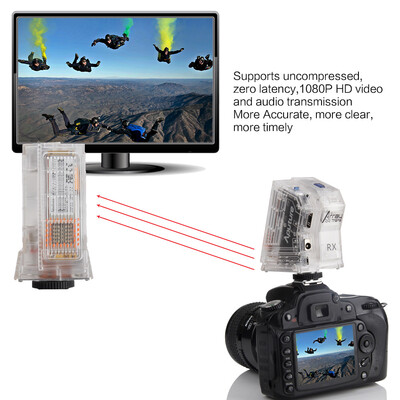 

Aputure Array Trans 60GHz Wireless 1080P HD Video Audio Transmitter Receiver Transceiver 80M Straight Line Transmission Range with