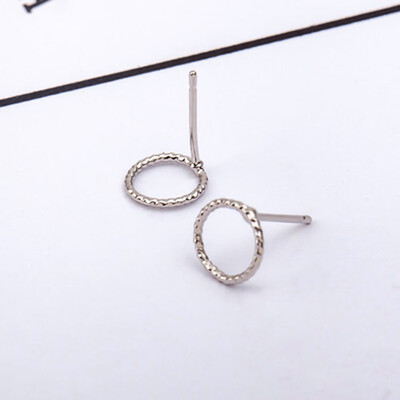 

Simple Earrings for Women All-match Ear Stud Earrings Geometric Circle Earrings
