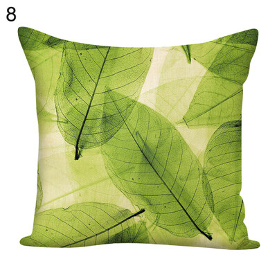 

Tranparent Leaves Square Throw Pillow Case Cushion Cover Sofa Bed Car Decor