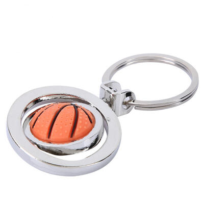 

Greensen Metal Basketball Shape Key Ring Car Bag Key Chain Hanging Pendant