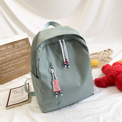 

Well the ancient feeling of the girl schoolbag female Korean version of Gao Zhongsheng cute backpack Chao brand ins double should