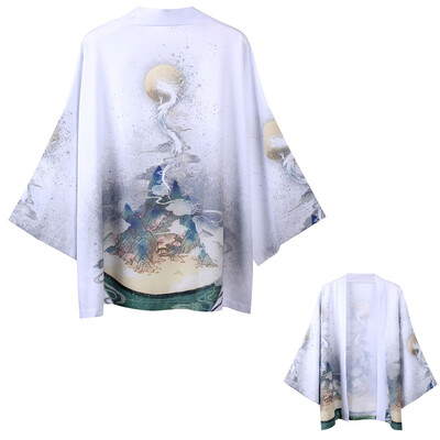 

Toponeto Lovers Fashion Retro Robe Loose National Print Short Sleeve T-Shirt Top Blouse