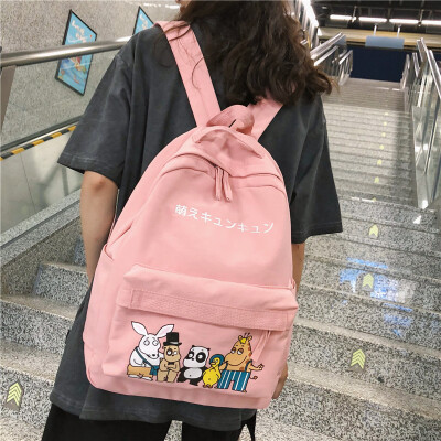 

Ancient Girls Heart Bookbag Female Korean Edition Campus High School Students Shoulder Bag Simple Baidan Backpack Small&Fresh