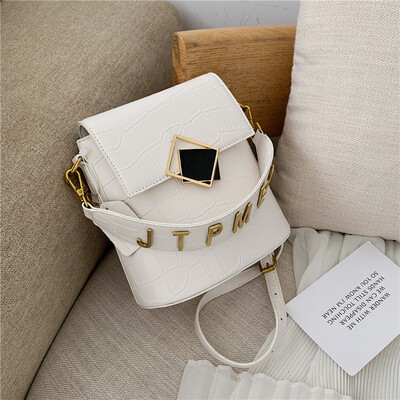 

Advanced feeling womens bag chic alligator pattern bucket new 2019 all-in-one one-shoulder one-shoulder one-shoulder one