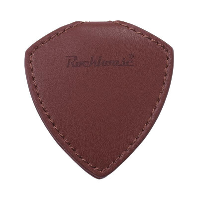 

Shield-shape Style Guitar Picks Holder Case Bag 6pcs Picks Capacity Microfiber PU Leather Magnetic Lock String Instrument Accessor