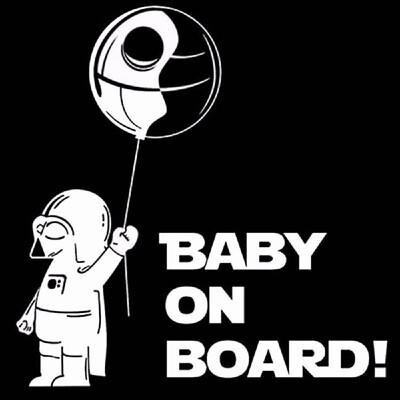 

Reflective Baby on Board Car Body Styling Sticker Removable Waterproof