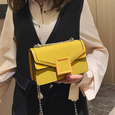 

Advanced sense of the ocean bag female 2019 new small square bag Korean version of the shoulder bag Sen system Messenger bag ins handbags