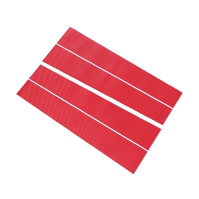 

3D Stereo Carbon Fiber B-pillar Modified Car Stickers In The Column Plating Film Universal