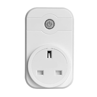 

Smart Wifi Socket Mini Electric UK Plug Power Adapter Adaptor LED Light WiFi APP Remote Control Voice Control with Alexa Smart Goo