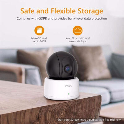 

Dahua Imou IPC-A22P 2MP Wifi IP Camera Rotating PTZ Camera MIC Support SD Card Infrared Night Vision 2 Way Voice EU Plug