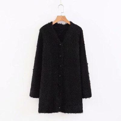 

Roseonmyhand Women Winter Warm Thick Coat Solid Overcoat Outercoat Jacket Cardigan Coat