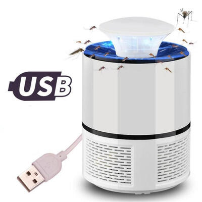 

USB Electronics Mosquito Killer Trap Moth Fly Wasp LED Night Light Lamp Bug Insect Lights Killing Pest Zapper Repeller