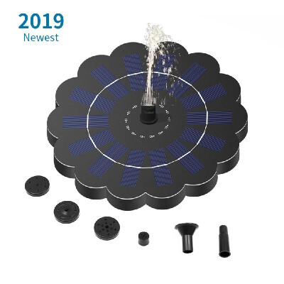 

Solar-power Birdbath Fountain Pump Brushless Anti-Blocking Pump Plants Watering Kit for Bird Bath Garden Pond Energy-saving Enviro