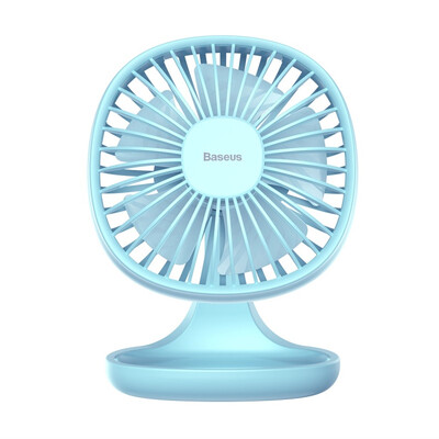 

〖Follure〗Desk USB Fan Strong Wind Cooling with Adjustable Head 3Speeds Home Office Outdoo