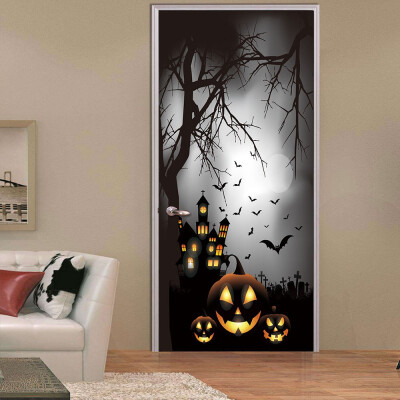 

Toponeto Door Sticker Decorative Painting BedroomLiving room TV Wall Decoration Wall Stic