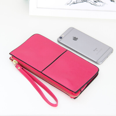 

Factory direct wallet ladies long wallet handbag large capacity change mobile phone bag star magazine