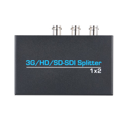 

SDI Splitter SDHD 3G SDI 1x2 Splitter 1 Input&2 Output up to 300m985ft Signal