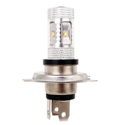 

MZ H4 30W 1500Lm 6500K 6 x XT-E LED Cool White LED Car HighLow Beam Lamp