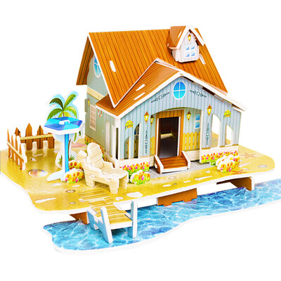 

YIWULAPretty Dream HOUSE 3d Puzzle House THE BEST DIY Gift Kids Toy Games