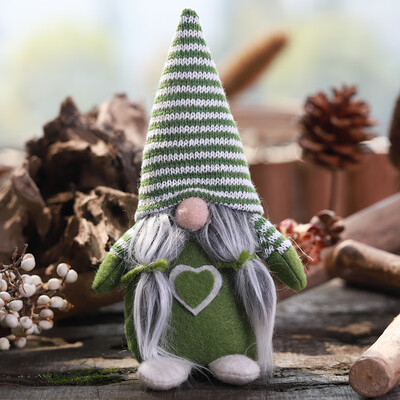 

〖Follure〗Christmas Decoration Striped Hat Tied Beard Hanging Legs No Face dolAQ